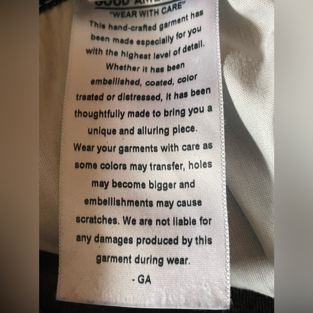 Good American Good Leg jeans. - Picture 5 of 8